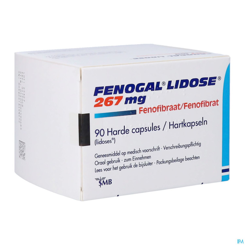 Fenogal lidose caps 90 x 267 mg