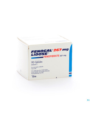 Fenogal lidose caps 90 x 267 mg