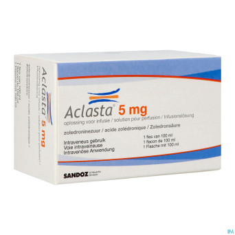 Aclasta sol pr infus 1 fl 100 ml x 5 mg