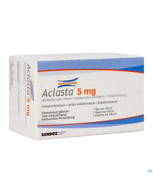Aclasta sol pr infus 1 fl 100 ml x 5 mg