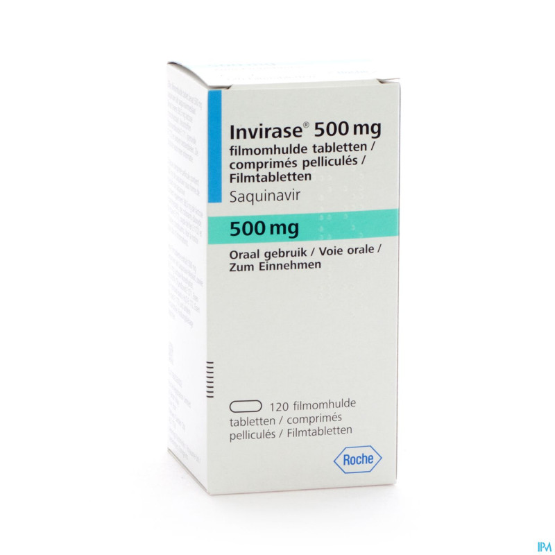 Invirase comp 120x500mg