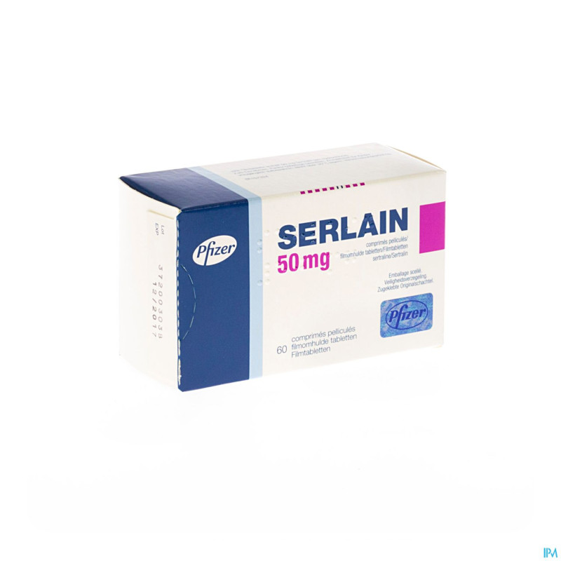 Serlain 50mg comp pell 60