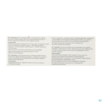 Hyalofemme gel vaginal + applicateur tube 30g