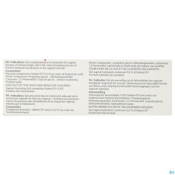 Hyalofemme gel vaginal + applicateur tube 30g