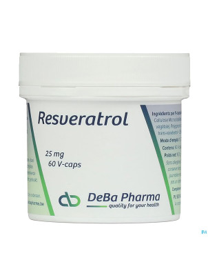 Resveratrol    caps 60x25mg    deba