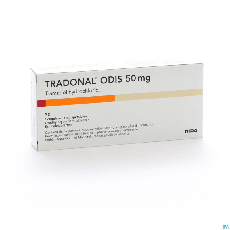 Tradonal odis orodisp tabl 30 x 50 mg
