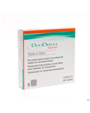 Duoderm signal pans hydro st. transp 10,0x10,0cm 5