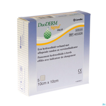 Duoderm signal pans hydro st. transp 10,0x10,0cm 5