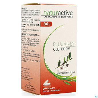 Elusanes olivier feuille pot gel 60