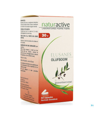 Elusanes olivier feuille pot gel 60