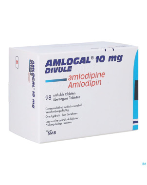 Amlogal divule 10 mg comp enrob 98 x 10 mg
