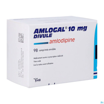 Amlogal divule 10 mg comp enrob 98 x 10 mg