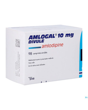 Amlogal divule 10 mg comp enrob 98 x 10 mg