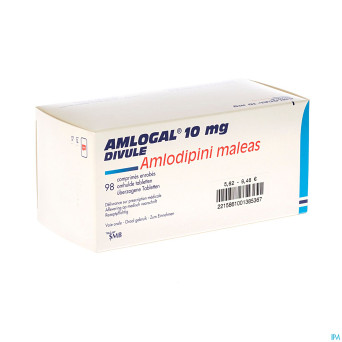Amlogal divule 10 mg comp enrob 98 x 10 mg