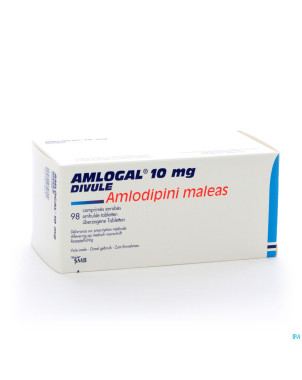 Amlogal divule 10 mg comp enrob 98 x 10 mg