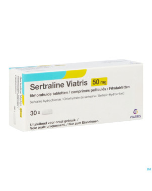 Sertraline viatris 50mg comp 30