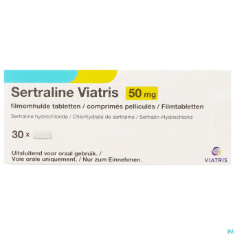 Sertraline viatris 50mg comp 30
