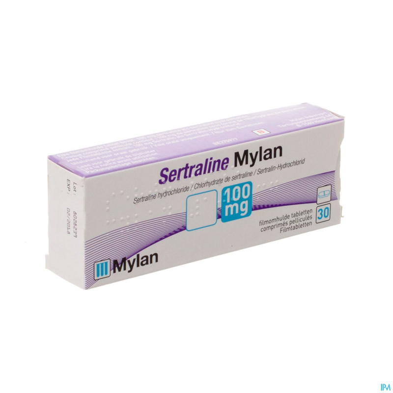 Sertraline mylan 100 mg comp  30