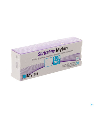 Sertraline mylan 100 mg comp  30