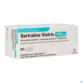 Sertraline viatris 100mg comp 60