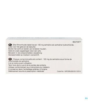 Sertraline viatris 100mg comp 60