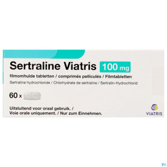 Sertraline viatris 100mg comp 60