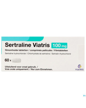 Sertraline viatris 100mg comp 60