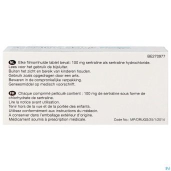 Sertraline viatris 100mg comp 60