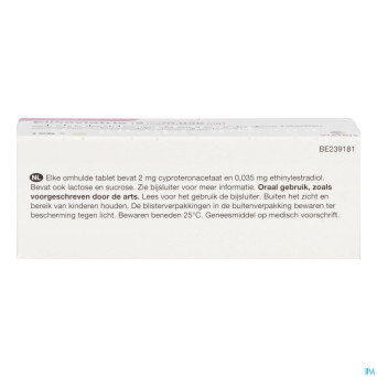 Elisaviatris 35 2mg/0,035mg comp 6x21