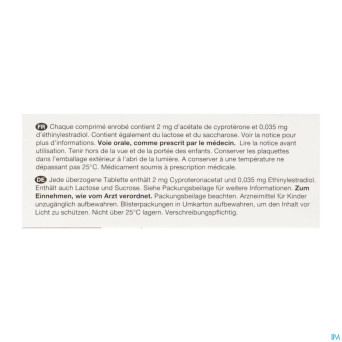 Elisaviatris 35 2mg/0,035mg comp 6x21