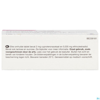 Elisaviatris 35 2mg/0,035mg comp 6x21