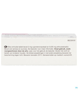 Elisaviatris 35 2mg/0,035mg comp 6x21