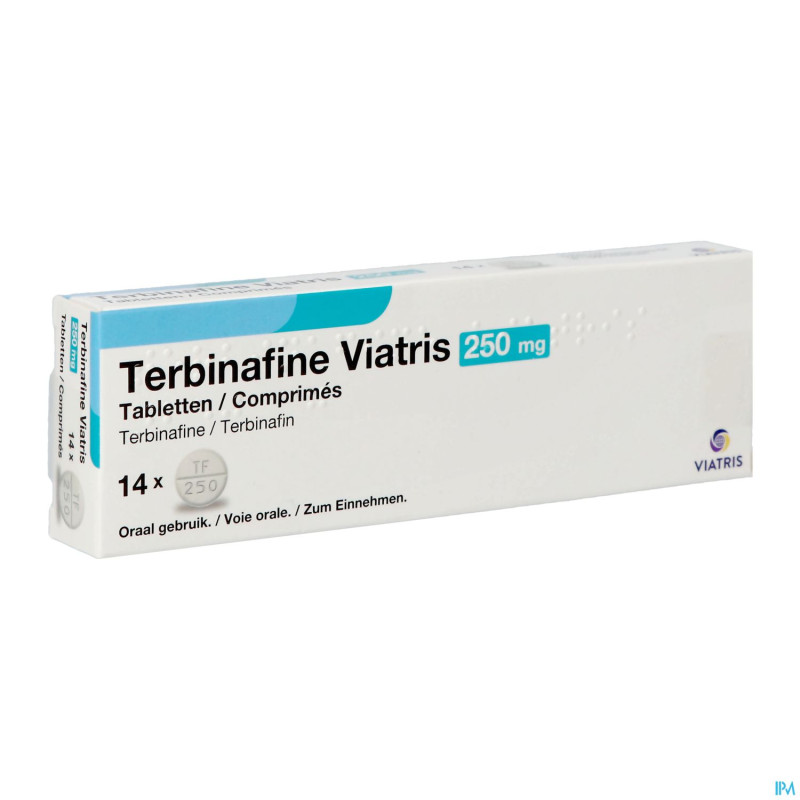 Terbinafine viatris 250mg comp 14