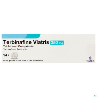 Terbinafine viatris 250mg comp 14