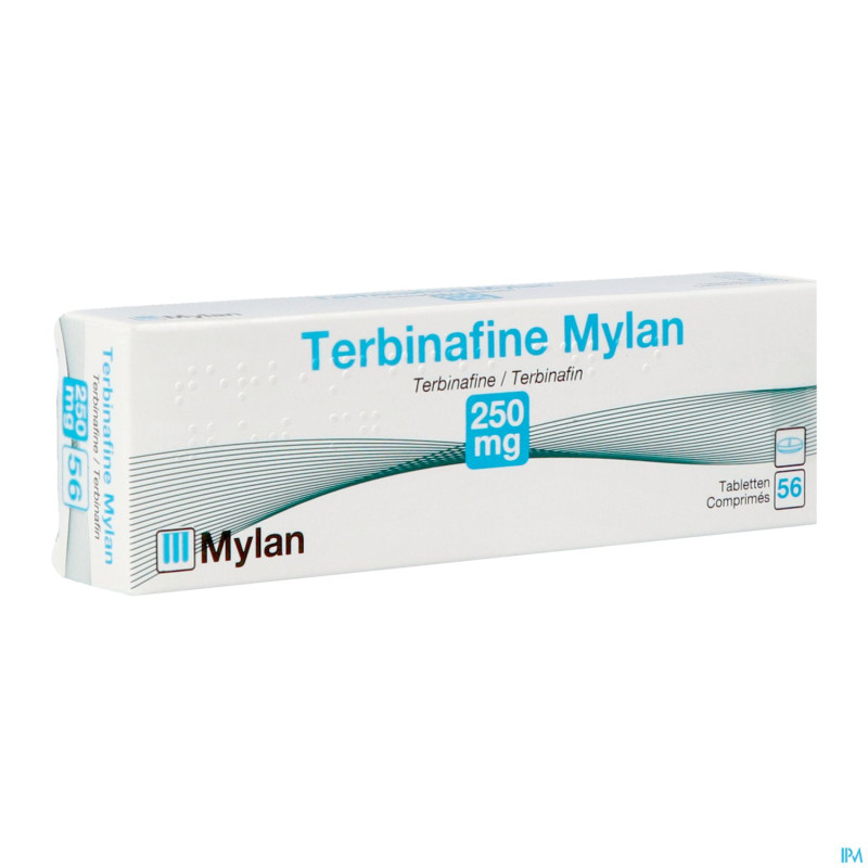 Terbinafine viatris 250mg comp 56