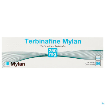 Terbinafine viatris 250mg comp 56
