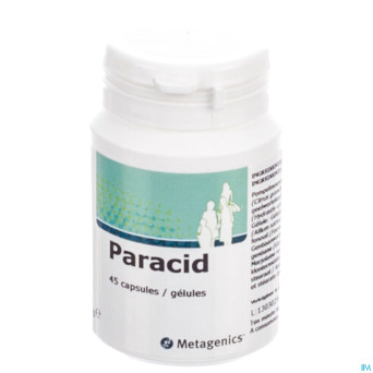 Paracid    caps  45 3834  metagenics