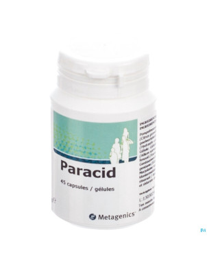 Paracid    caps  45 3834  metagenics
