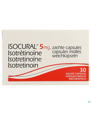Isocural  5mg pierre fabre dermato caps 30 x 5 mg