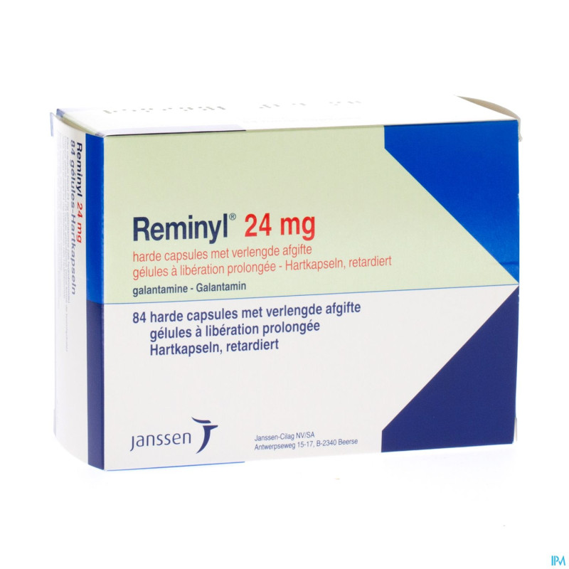 Reminyl retard caps  84 x 24 mg
