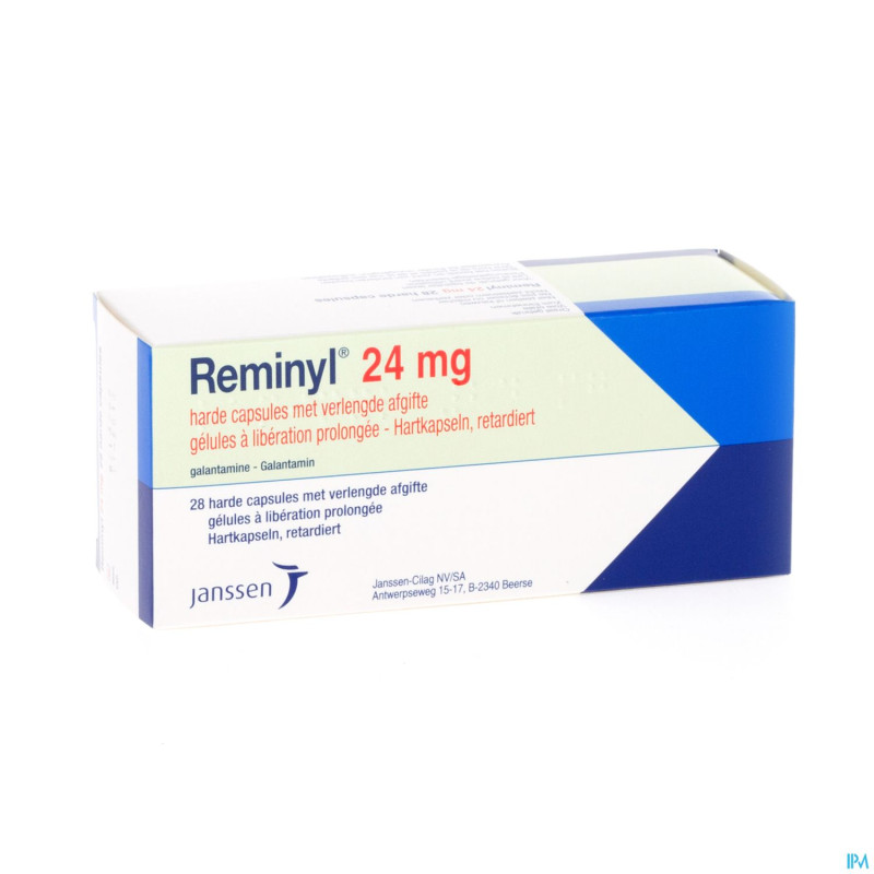 Reminyl retard caps  28 x 24 mg