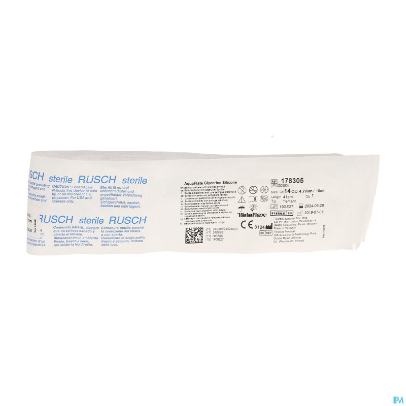 Rusch aquaflate sonde bal.+ser preremp.ch14 178305