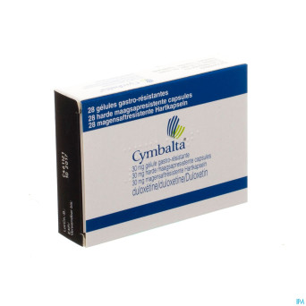 Cymbalta 30 mg gastro resist. caps  28 x 30 mg