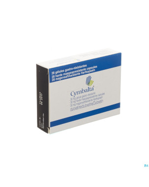 Cymbalta 30 mg gastro resist. caps  28 x 30 mg
