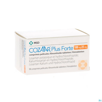 Cozaar plus forte 100mg/25mg comp 98x100mg/25mg
