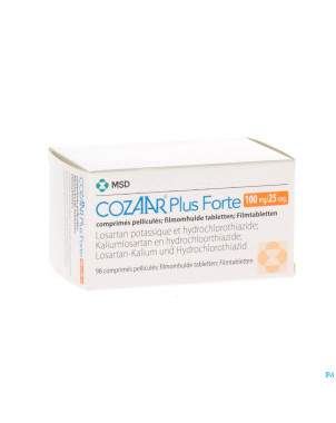 Cozaar plus forte 100mg/25mg comp 98x100mg/25mg
