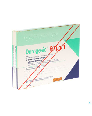 Durogesic pl emp 10x 50mcg/heure/uur
