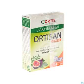 Ortis ortisan cubes de fruits et plantes 24x10g