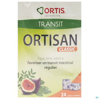 Ortis ortisan cubes de fruits et plantes 24x10g