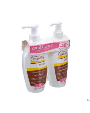 Roge cavailles gel doux toil.int. classiq. 2x200ml